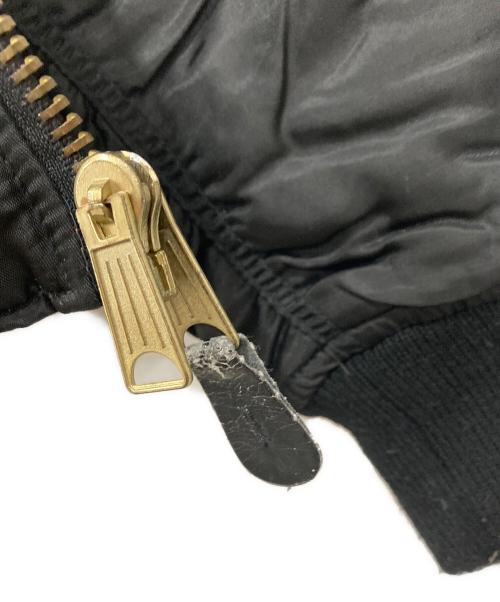 kadena air base（カデナ エア ベイス）kadena air base (カデナ エア ベイス) MA-1ジャケット ブラック サイズ:Mの古着・服飾アイテム