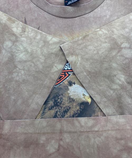 HARLEY-DAVIDSON（ハーレーダビッドソン）HARLEY-DAVIDSON (ハーレーダビッドソン) プリントTシャツ ベージュ サイズ:2Xの古着・服飾アイテム