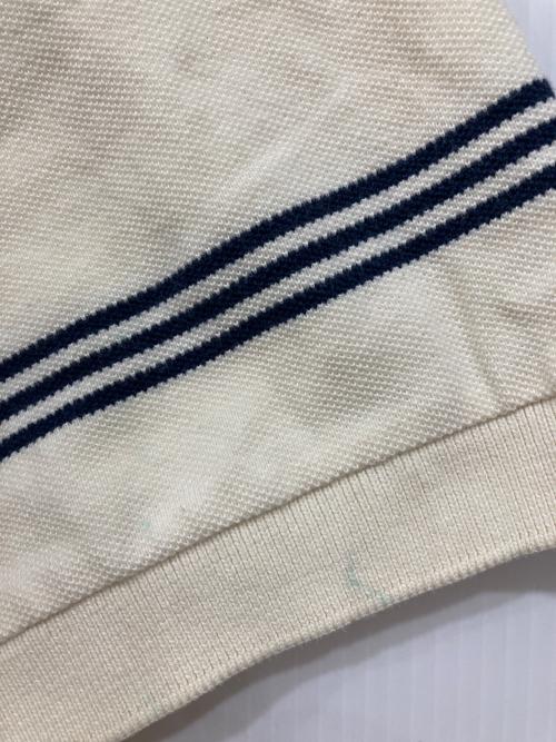 POLO RALPH LAUREN（ポロ・ラルフローレン）POLO RALPH LAUREN (ポロ・ラルフローレン) ポロシャツ ネイビーアイボリー サイズ:XLの古着・服飾アイテム
