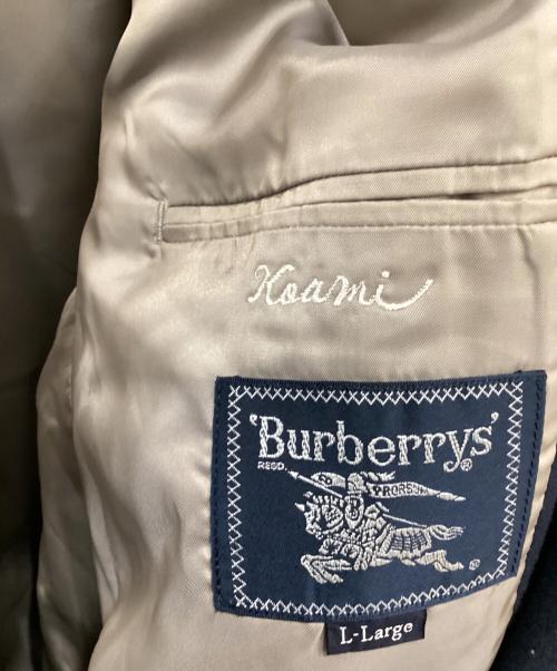 Burberry's（バーバリー）Burberry's (バーバリーズ) ウールテーラードジャケット ネイビー サイズ:LLの古着・服飾アイテム