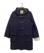 GLOVER ALLグローバーオール）の古着「ウール混ダッフルコート」｜ネイビー