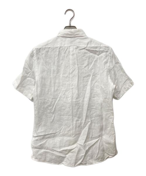 BROOKS BROTHERS（ブルックスブラザーズ）BROOKS BROTHERS (ブルックスブラザーズ) ボタンダウンリネンシャツ ホワイト サイズ:Sの古着・服飾アイテム
