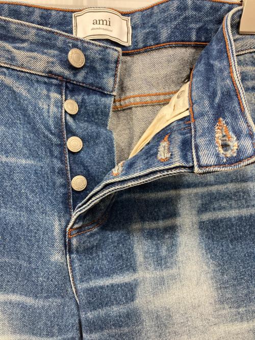AMI Alexandre Mattiussi（アミアレクサンドルマテュッシ）AMI Alexandre Mattiussi (アミアレクサンドルマテュッシ) デニムパンツ インディゴ サイズ:30の古着・服飾アイテム