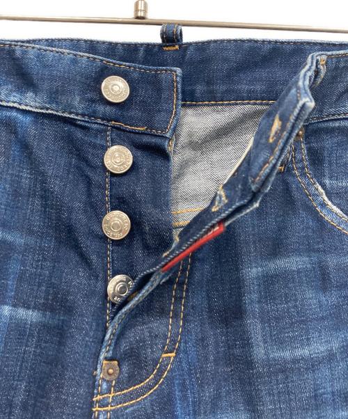 DSQUARED2（ディースクエアード）DSQUARED2 (ディースクエアード) クールガイジーンズ デニムパンツ インディゴ サイズ:46の古着・服飾アイテム