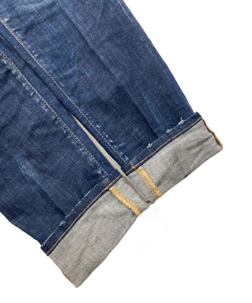 DSQUARED2（ディースクエアード）DSQUARED2 (ディースクエアード) ストレッチデニムジーンズ インディゴ サイズ:46の古着・服飾アイテム