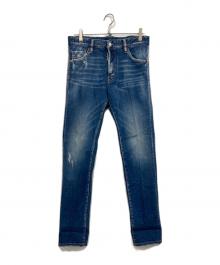 DSQUARED2（ディースクエアード）の古着「デニムパンツ」｜インディゴ