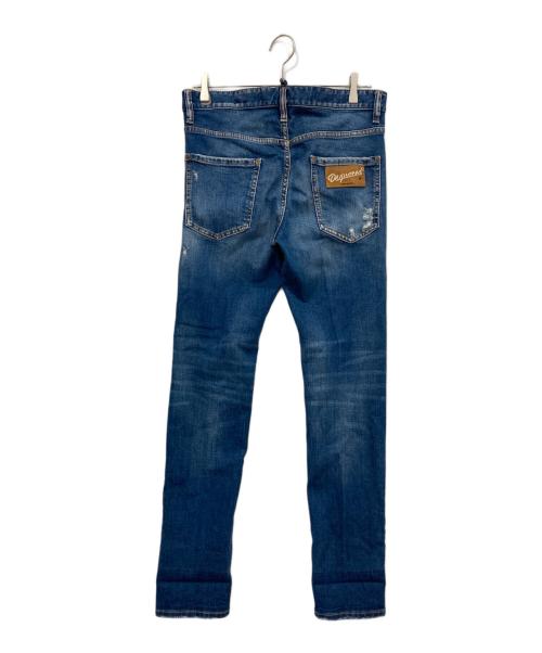 DSQUARED2（ディースクエアード）DSQUARED2 (ディースクエアード) デニムパンツ インディゴ サイズ:46の古着・服飾アイテム