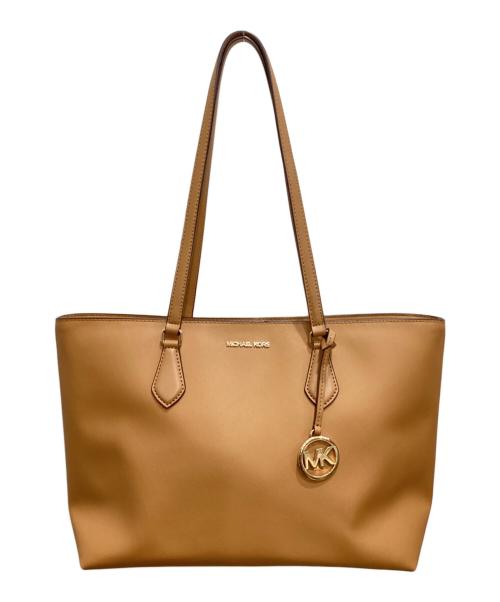 MICHAEL KORS（マイケル・コース）MICHAEL KORS (マイケル・コース) トートバッグ ベージュの古着・服飾アイテム