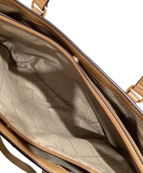 MICHAEL KORS（マイケル・コース）MICHAEL KORS (マイケル・コース) トートバッグ ベージュの古着・服飾アイテム