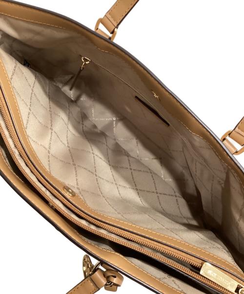 MICHAEL KORS（マイケル・コース）MICHAEL KORS (マイケル・コース) トートバッグ ベージュの古着・服飾アイテム