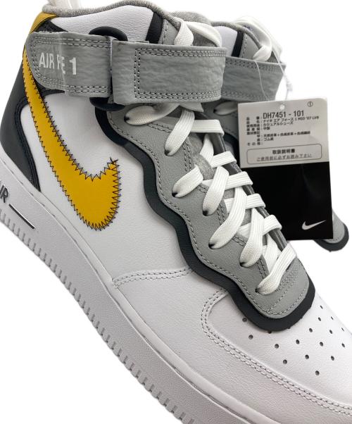 NIKE（ナイキ）NIKE (ナイキ) ハイカットスニーカー / Nike Air Force 1 MID '07 LV8 ホワイト サイズ:SIZE 27cmの古着・服飾アイテム