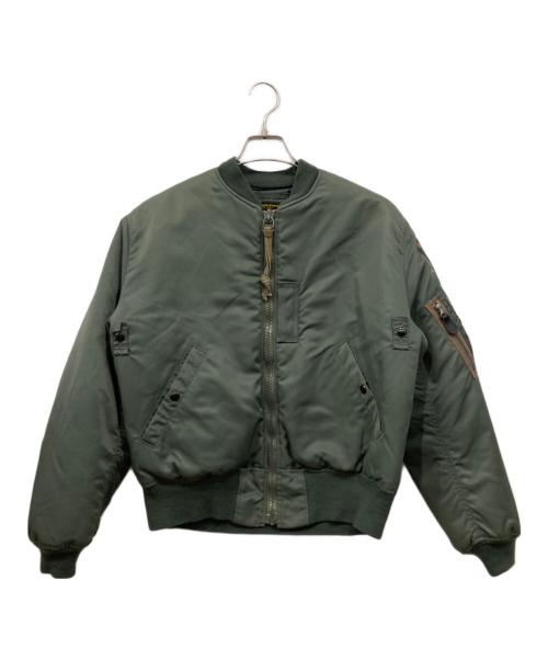 M.O.C.Ltd（エム・オー・シー）M.O.C.Ltd (エム・オー・シー) MA-1フライトジャケット オリーブ サイズ:Sの古着・服飾アイテム