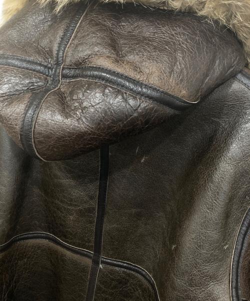 AVIREX（アヴィレックス）AVIREX (アヴィレックス) B-3ムートンフライトジャケット ブラウン サイズ:38の古着・服飾アイテム