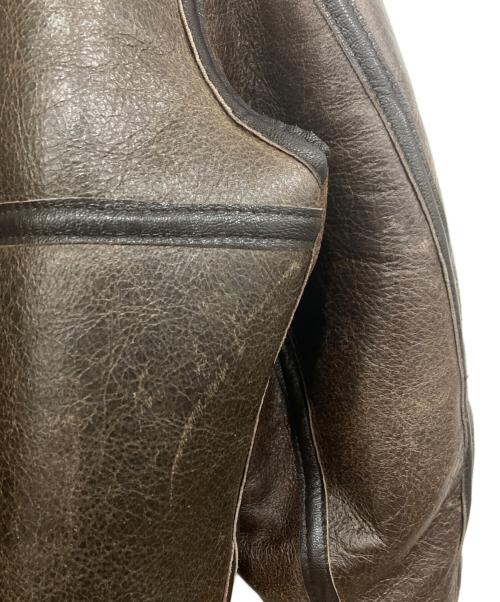 AVIREX（アヴィレックス）AVIREX (アヴィレックス) B-3ムートンフライトジャケット ブラウン サイズ:38の古着・服飾アイテム