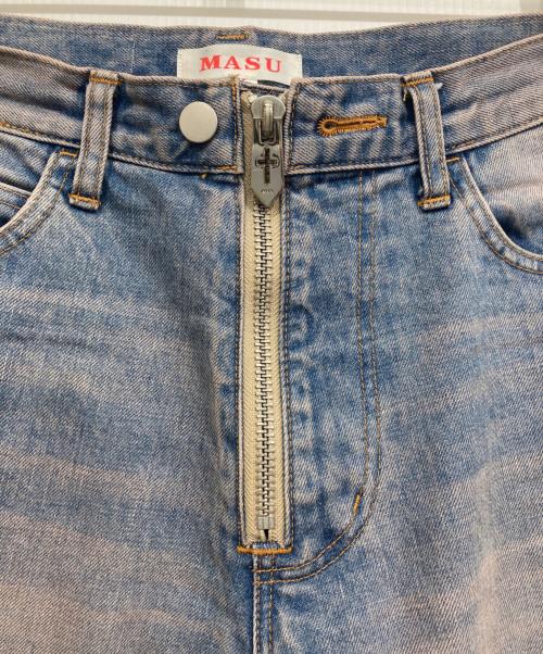 masu（エムエーエスユー）masu (エムエーエスユー) デニムパンツ ピンクインディゴ サイズ:46の古着・服飾アイテム