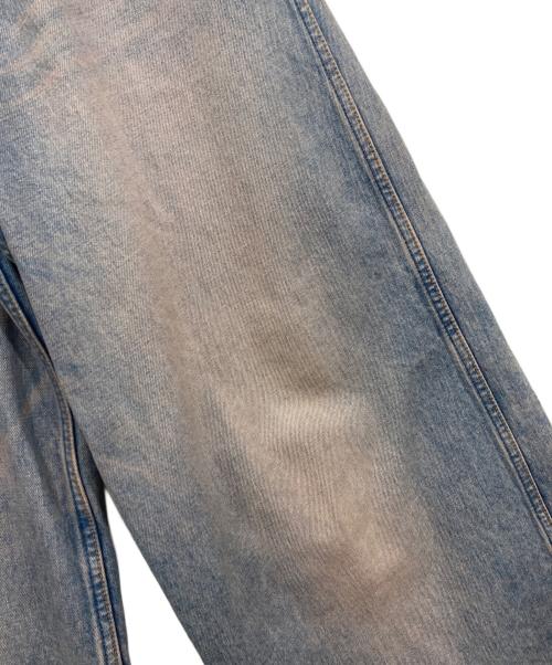 masu（エムエーエスユー）masu (エムエーエスユー) デニムパンツ ピンクインディゴ サイズ:46の古着・服飾アイテム