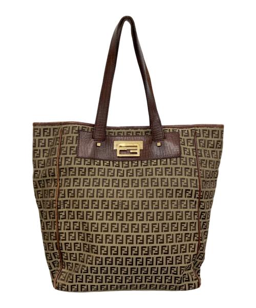 FENDI（フェンディ）FENDI (フェンディ) トートバッグ ブラウンの古着・服飾アイテム