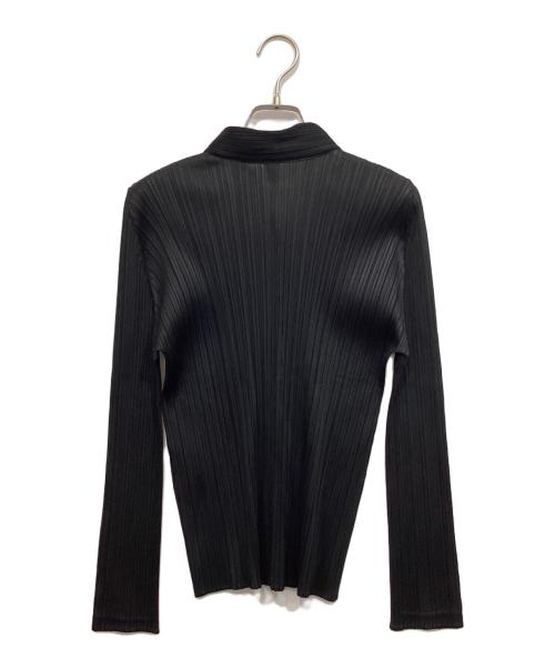 PLEATS PLEASE（プリーツプリーズ）PLEATS PLEASE (プリーツプリーズ) プリーツシャツ ブラック サイズ:3の古着・服飾アイテム