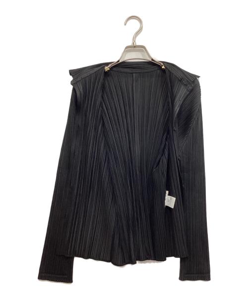 PLEATS PLEASE（プリーツプリーズ）PLEATS PLEASE (プリーツプリーズ) プリーツシャツ ブラック サイズ:3の古着・服飾アイテム