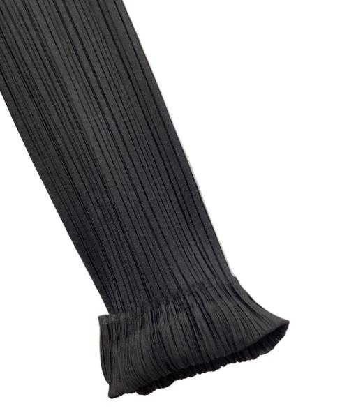 PLEATS PLEASE（プリーツプリーズ）PLEATS PLEASE (プリーツプリーズ) プリーツシャツ ブラック サイズ:3の古着・服飾アイテム