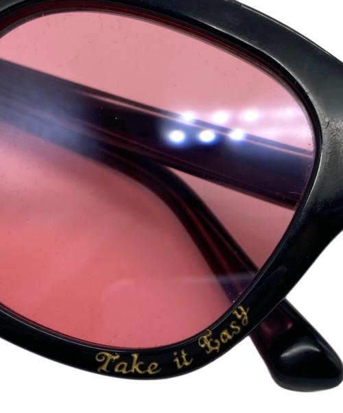 N.S.H（エヌエスエイチ）N.S.H (エヌエスエイチ) Take it Easy サングラス ブラックの古着・服飾アイテム