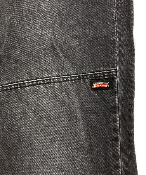 SUPREME（シュプリーム）SUPREME (シュプリーム) Dickies (ディッキーズ) ダブルニーバギージーンズ ブラック サイズ:W38の古着・服飾アイテム