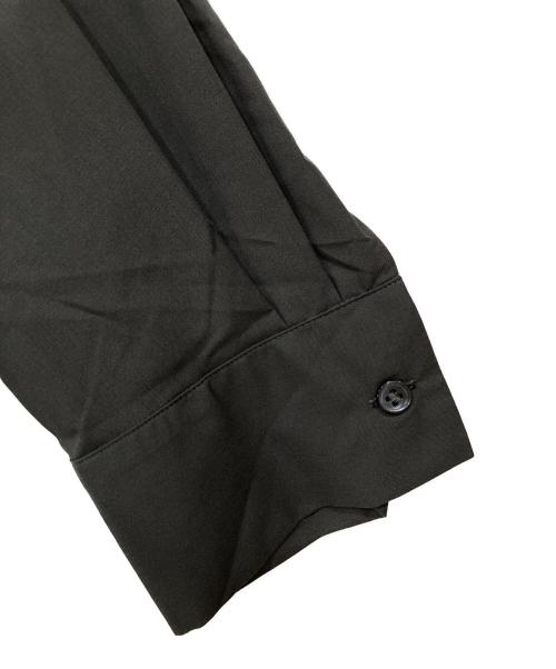 icB（アイシービー）icB (アイシービー) クリーンブロード ラッフルデザインブラウス グレー サイズ:6の古着・服飾アイテム
