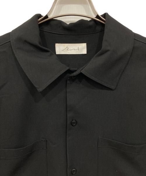 rin（リン）rin (リン) 半袖オーバーシャツ ブラック サイズ:Mの古着・服飾アイテム