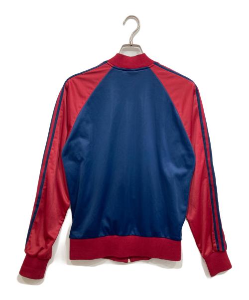 adidas（アディダス）adidas (アディダス) トラックジャケット ネイビー×レッド サイズ:表記なしの古着・服飾アイテム
