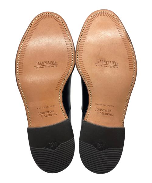 JOHNSTON&MURPHY（ジョンストン＆マーフィー）JOHNSTON&MURPHY (ジョンストン＆マーフィー) パンチドキャップトゥシューズ/24-8569 ブラック サイズ:SIZE 9の古着・服飾アイテム