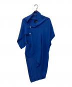 tricot COMME des GARCONSトリココムデギャルソン）の古着「変形ブラウス」｜ブルー