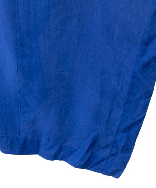 tricot COMME des GARCONS（トリココムデギャルソン）tricot COMME des GARCONS (トリココムデギャルソン) 変形ブラウス ブルー サイズ:内タグ印字消えにより不明の古着・服飾アイテム