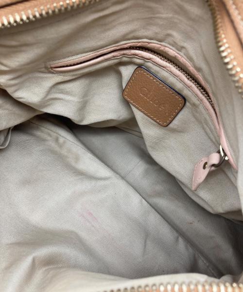 Chloe（クロエ）Chloe (クロエ) パラティ 2WAYショルダーバッグ ブラウンの古着・服飾アイテム