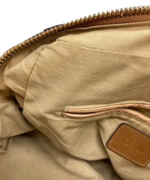 Chloe（クロエ）Chloe (クロエ) パラティ 2WAYショルダーバッグ ブラウンの古着・服飾アイテム