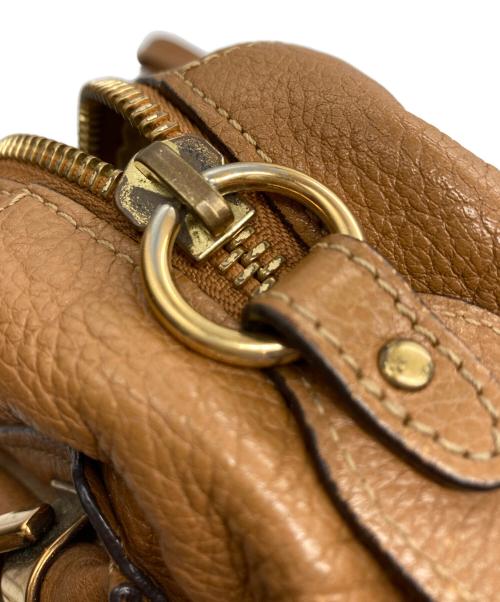 Chloe（クロエ）Chloe (クロエ) パラティ 2WAYショルダーバッグ ブラウンの古着・服飾アイテム