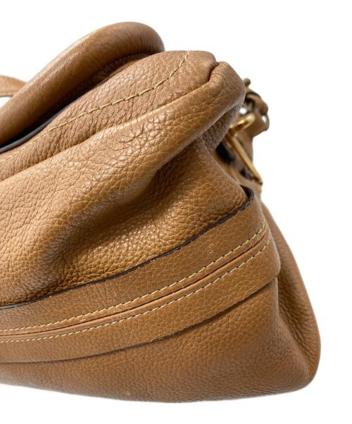 Chloe（クロエ）Chloe (クロエ) パラティ 2WAYショルダーバッグ ブラウンの古着・服飾アイテム