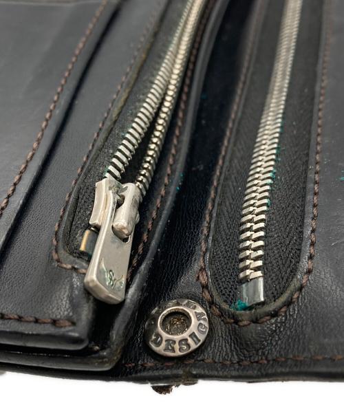 WILDSWANS（ワイルドスワンズ）WILDSWANS (ワイルドスワンズ) 長財布 ブラックの古着・服飾アイテム