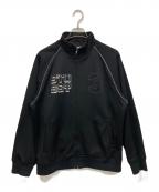 stussyステューシー）の古着「トラックジャケット」｜ブラック