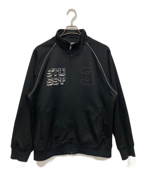 stussy（ステューシー）stussy (ステューシー) トラックジャケット ブラック サイズ:Mの古着・服飾アイテム