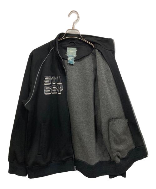 stussy（ステューシー）stussy (ステューシー) トラックジャケット ブラック サイズ:Mの古着・服飾アイテム
