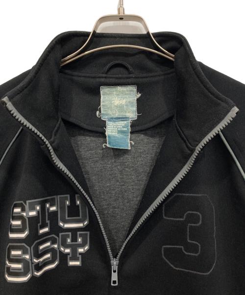 stussy（ステューシー）stussy (ステューシー) トラックジャケット ブラック サイズ:Mの古着・服飾アイテム