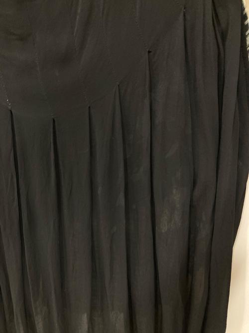 DIESEL（ディーゼル）DIESEL (ディーゼル) シャツワンピース ブラック×グリーン サイズ:XSの古着・服飾アイテム
