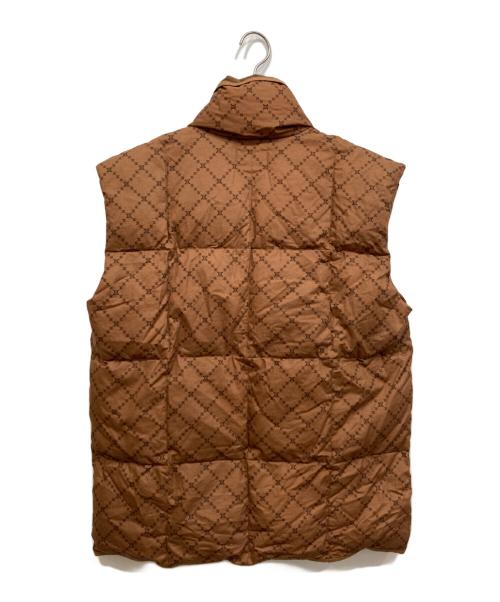 CELINE（セリーヌ）CELINE (セリーヌ) マカダム柄ダウンベスト ベージュ サイズ:Freeの古着・服飾アイテム