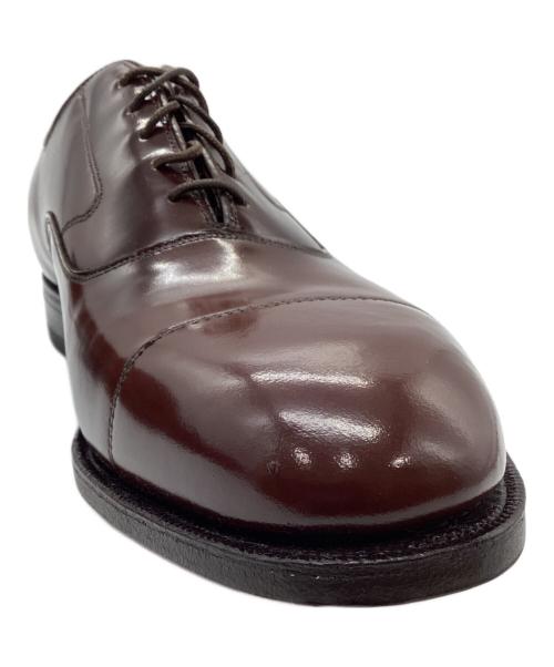 JOHNSTON&MURPHY（ジョンストン＆マーフィー）JOHNSTON&MURPHY (ジョンストン＆マーフィー) ストレートチップシューズ ブラウン サイズ:8　1/2の古着・服飾アイテム