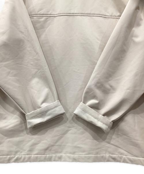 NEW BALANCE（ニューバランス）NEW BALANCE (ニューバランス) 裏起毛コーチジャケット アイボリー サイズ:Lの古着・服飾アイテム