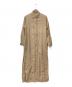 MUSE de Deuxieme Classe（ミューズ ドゥーズィエム クラス）の古着「LINEN ロングシャツワンピース」｜ベージュ