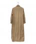 MUSE de Deuxieme Classe (ミューズ ドゥーズィエム クラス) LINEN ロングシャツワンピース ベージュ サイズ:表記無し(実寸を参照ください)：6000円