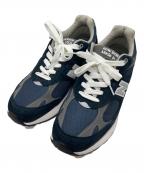 NEW BALANCEニューバランス）の古着「ローカットスニーカー」｜ネイビー