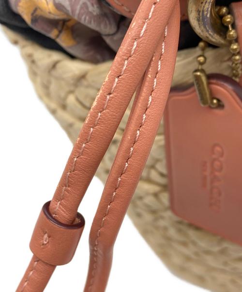 COACH（コーチ）COACH (コーチ) ドローストリング バケットバッグ アイボリーの古着・服飾アイテム