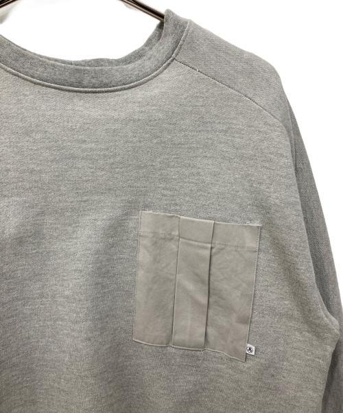 Richardson（リチャードソン）Richardson (リチャードソン) ポケットスウェット グレー サイズ:Lの古着・服飾アイテム